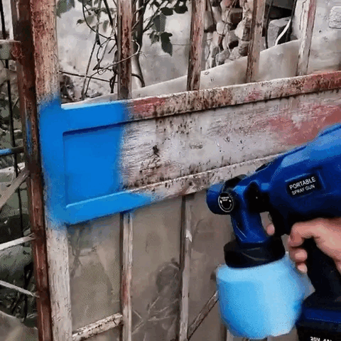 Cordless paint sprayer