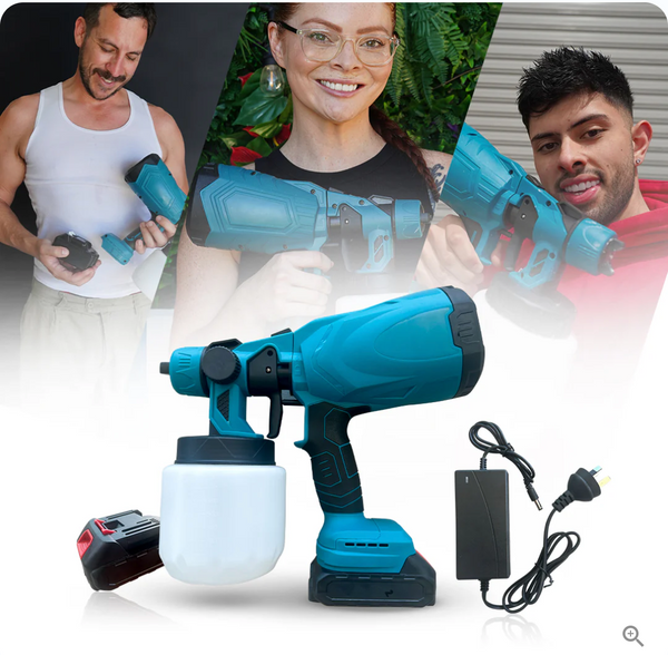 Cordless paint sprayer